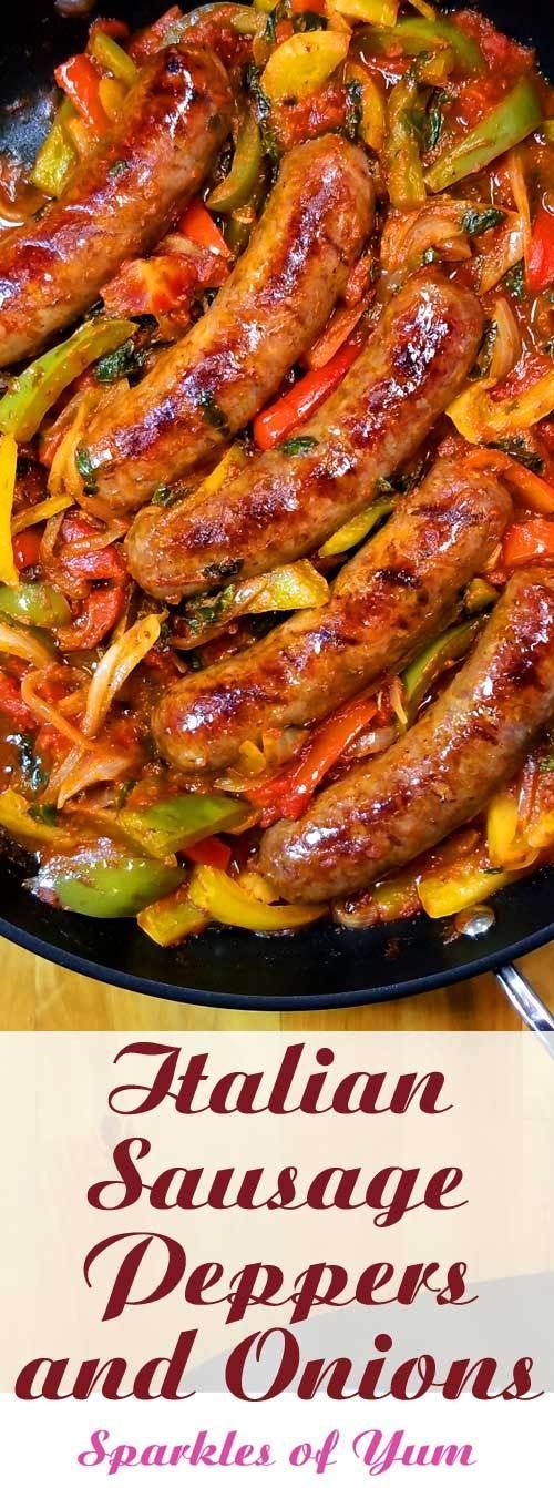 Italienische Wurstpfeffer und Zwiebeln - Food lover - #Food #Italienische #lover #und #Wurstpfeffer #Zwiebeln #seasonedricerecipes