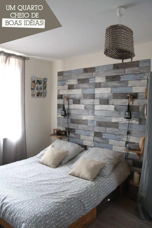 Quarto de casal simples e criativo Entertainment Center Decor, Entertainment Console, Diy Ikea Hacks, Ikea Diy, Living Room Decor, Bedroom Decor, Retro Cabinet, Salon Furniture, Diy Decor