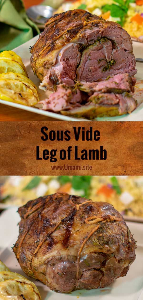 What makes this sous vide leg of lamb recipe so delicious is how the long cooking time and low temperature gives the roast time to develop its flavor while giving it a soft, supple texture. #recipes #dinner #lamb #sousvide Lamb Leg Recipes, Roast Recipes, Recipes Dinner, Keto Recipes, Cooking Recipes, Smoker Recipes, Cooking Guide, Foood Recipes, Instapot Recipes