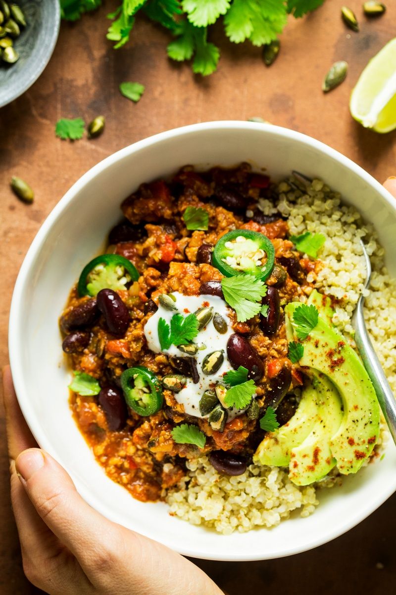 Easy Vegan Chilli Easy Vegan Chilli