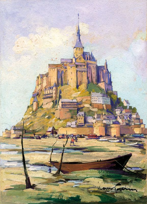 Georgi Alexandrovitch Lapchine La Riviere De L Odet A Quimper