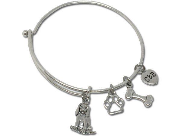 Wear Our Beagle Charm Bangle Bracelet And Share Your Joy For Dogs