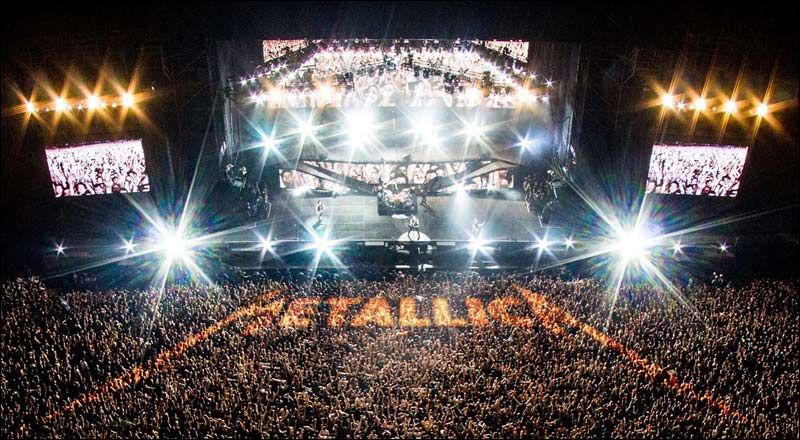 Metallica concert dates