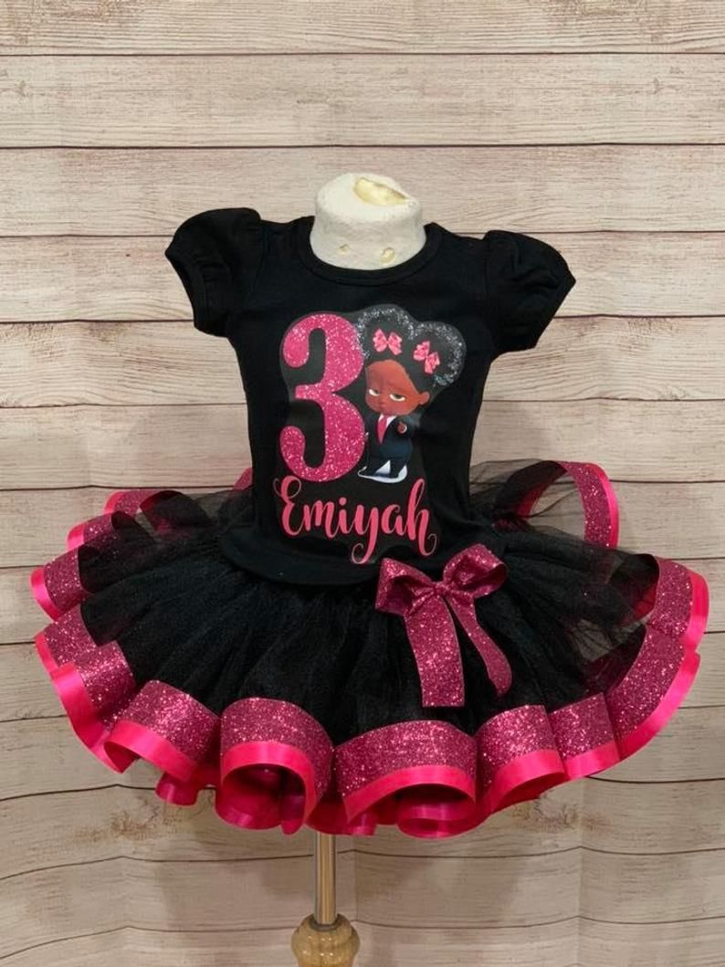 Girl Boss Baby Boss Baby Tutu Boss Baby Tutu Set Boss Baby Shirt Boss Baby Birthday Oufit Boss Baby Boss Baby Girl