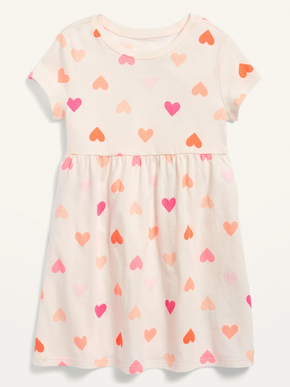 Fit & Flare Short-Sleeve Jersey Dress for Toddler Girls | Old Navy Old Navy Toddler Girl, Toddler Girl Style, Toddler Girl Dresses, Girls Dresses, Baby Girl Frocks, Frocks For Girls, Carters Baby Girl Clothes, Baby Clothes, Old Navy Outfits