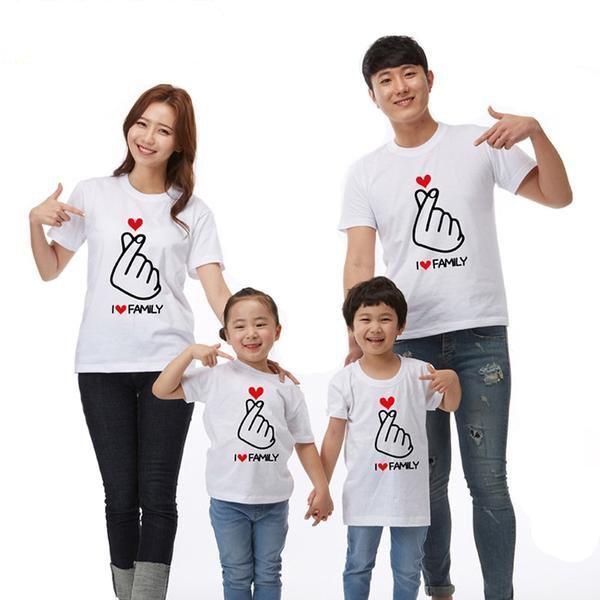 Summer I Love Family Letter Print Family Matching T-Shirts | Camisas familiares, Camisetas geniales, Camisetas graciosas