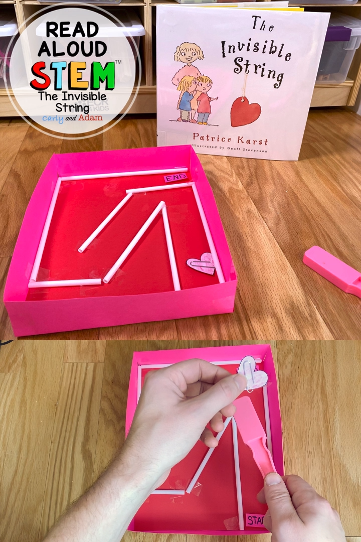 The Invisible String Valentine's Day STEM Activity for Kids by Carly and Adam STEM Lesson Plans