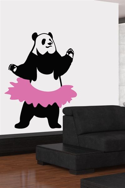 Tutu Panda Wall Decals Walltat Com Art Without Boundaries Kids Funny - Red Panda Wall Decal Tutu Panda Wall Decals Walltat Com Art Without Boundaries Kids Funny - Red Panda Wall Decal
