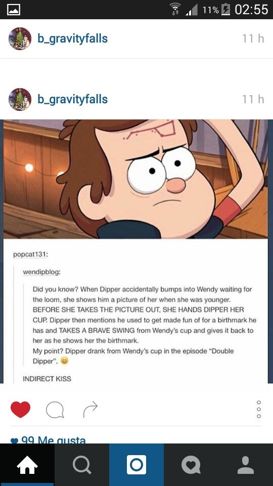 Indirect Kiss Gravity Falls Fall Fandoms