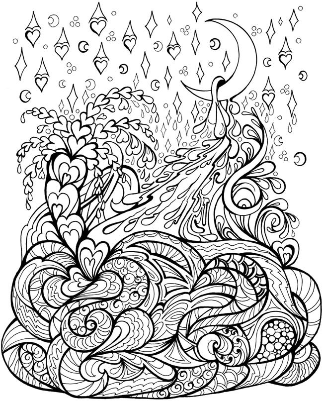 Creative Haven Deluxe Edition Sweet Dreams Coloring Book
