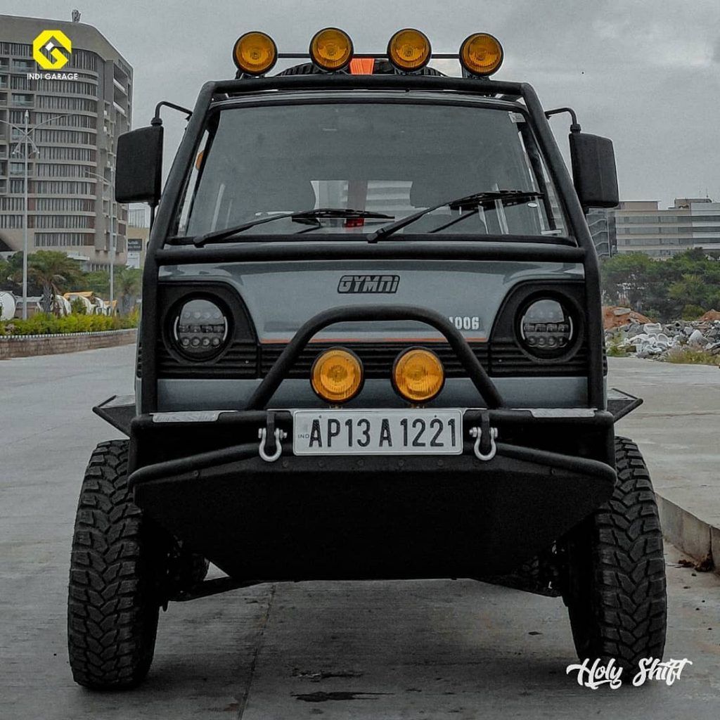 Omni Auto Paint Colors It S Gymni World S First Lifted Maruti Omni Suzuki Carry Modified Cars Mini Van