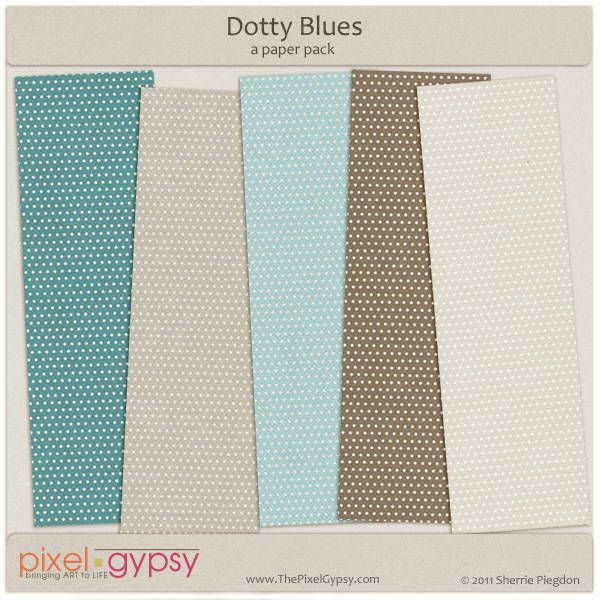 Dotty Blues Papers Absolutely free Electronic Sbooking Down load graphic relating to Dotty Paper Printable referred to as Dotty Blues Papers Cost-free Electronic Sbooking Down load