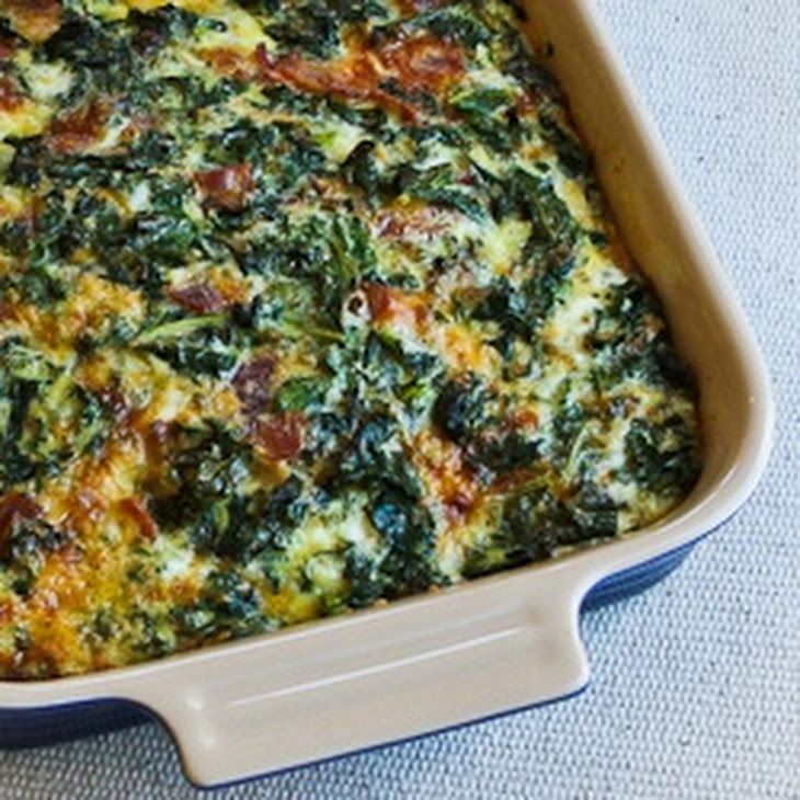Kale, Bacon, and Cheese Breakfast Casserole Recipe Kale, Bacon, and Cheese Breakfast Casserole Recipe
