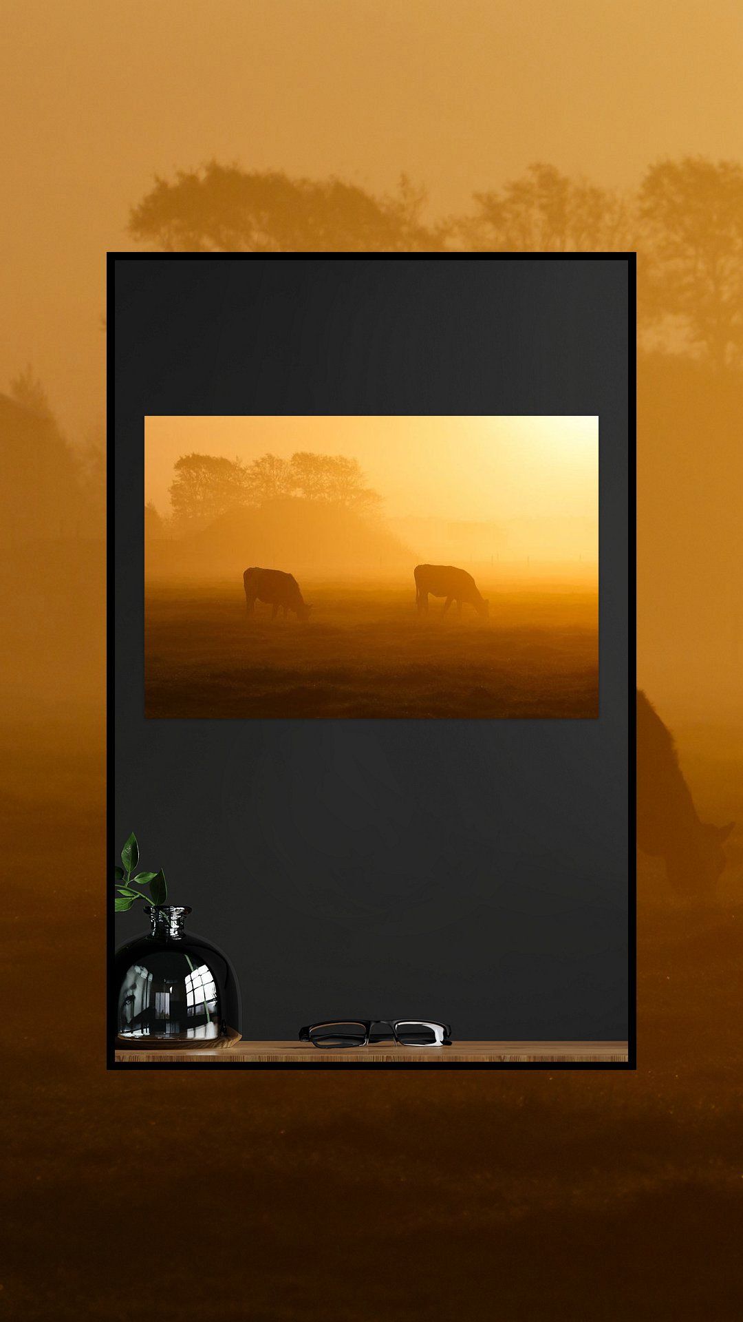 Koop het kunstwerk 'twee koeien in de mist' van Pim Leijen als schilderij op canvas, aluminium dibond, staal, (ingelijste) fotoprint, behang, en meer. Mist, Flatscreen Tv, Flat Screen, Canvas, Frame, Prints, Decor, Products, Blood Plasma