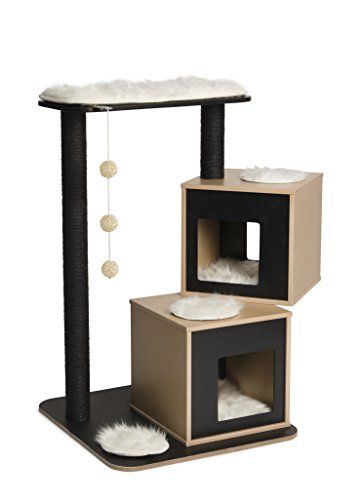 Amazon Com Vesper Cat Furniture Black V Double Pet Supplies Vesper Cat Furniture Cat Furniture Pet Furniture