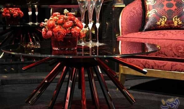 طاولات قهوة مبتكرة الأشكال والتصاميم Versace Home Versace Furniture Home Collections