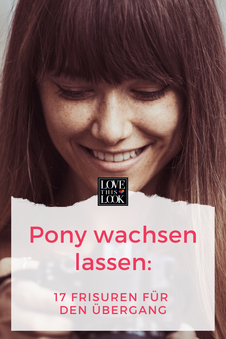 Pony wachsen lassen: 17 Frisuren für den Übergang - lovethislook.de