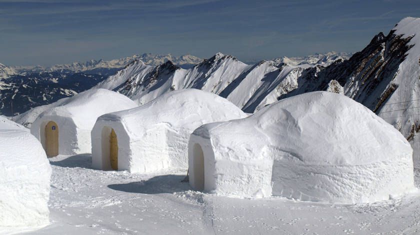 Résultat de recherche d'images pour "Zermatt igloos"