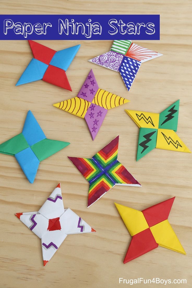 How To Fold Paper Ninja Stars How To Fold Paper Ninja Stars