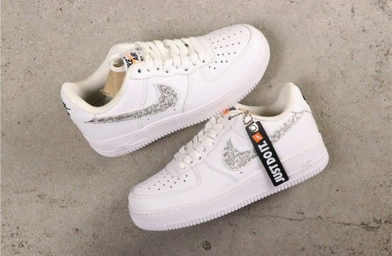 nike air force 1 low just do it pack white clear