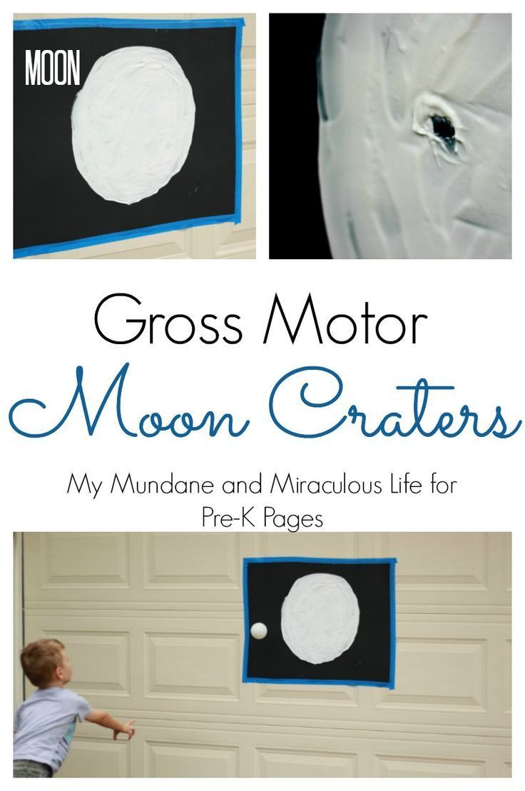 a super fun activity for learning about craters and the atmosphere for an outer space theme perfect for getting your preschool and kindergarten kids active