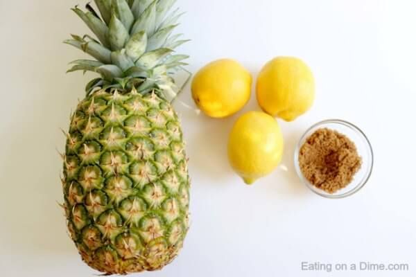 Pineapple Lemonade #pineapplelemonade Try this Pineapple Lemonade Recipe for a refreshing Summer drink. Pineapple lemonade will quench your thirst on a hot day. Learn how to make lemonade with pineapple. It is the perfect drink for parties, BBQ's and more. Everyone will love Homemade lemonade with pineapple! #pineapplelemonade