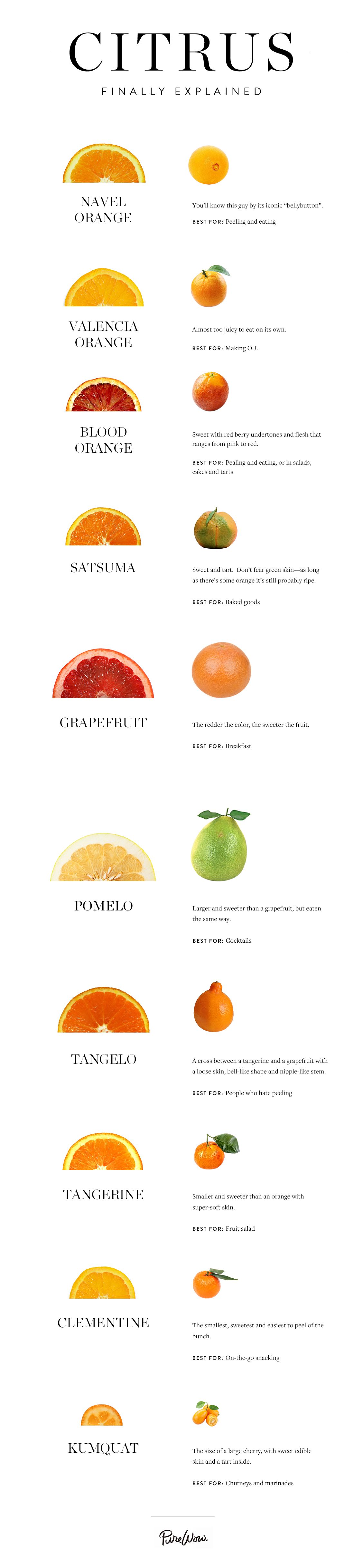 The Complete Guide To Winter Citrus Food Food Info Citrus