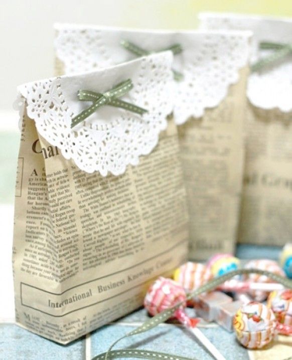 Diy Vintage Wedding Favors Handmade Gift Bag Wrap It Diy Vintage Wedding Favors Handmade Gift Bag