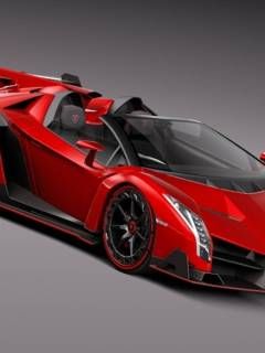 Lamborghini veneno red Lamborghini veneno red