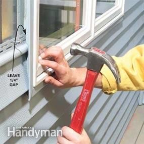 How To Install Vinyl Siding Construction Pinterest How To Install Vinyl Siding The Family Handyman