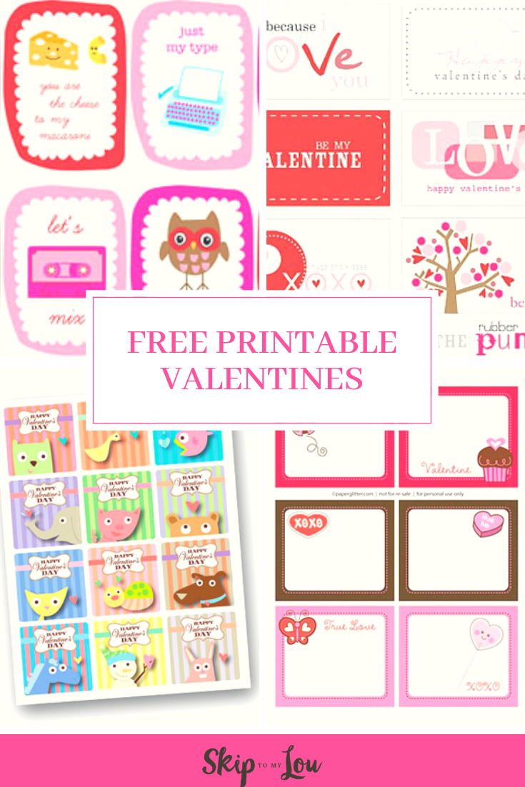 The Best Free Printable Valentines | Valentines printables free