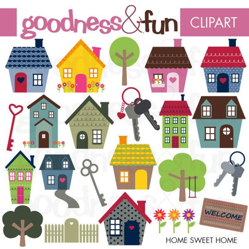 Home Sweet Home Clipart Digital House Clipart Instant Etsy 誕生日表 家のイラスト 家 Home Sweet Home Clipart Digital House Clipart Instant Etsy 誕生日表 家のイラスト 家
