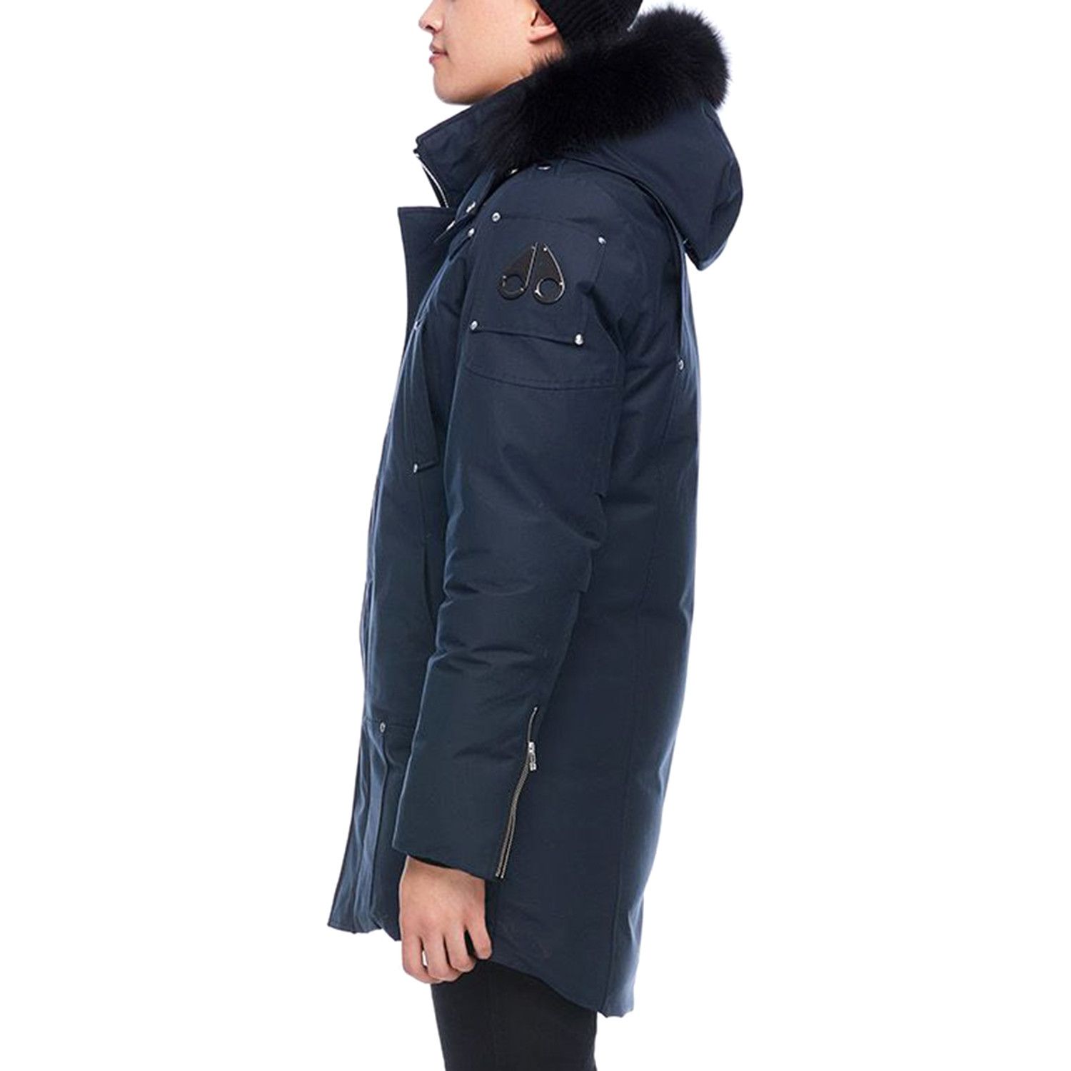 Men S Stirling Parka Navy Black Stylish Men Parka Winter Jackets