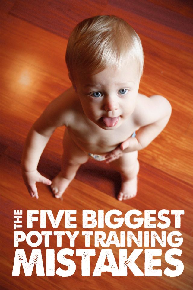 The 5 Biggest Potty Training Mistakes The 5 Biggest Potty Training Mistakes