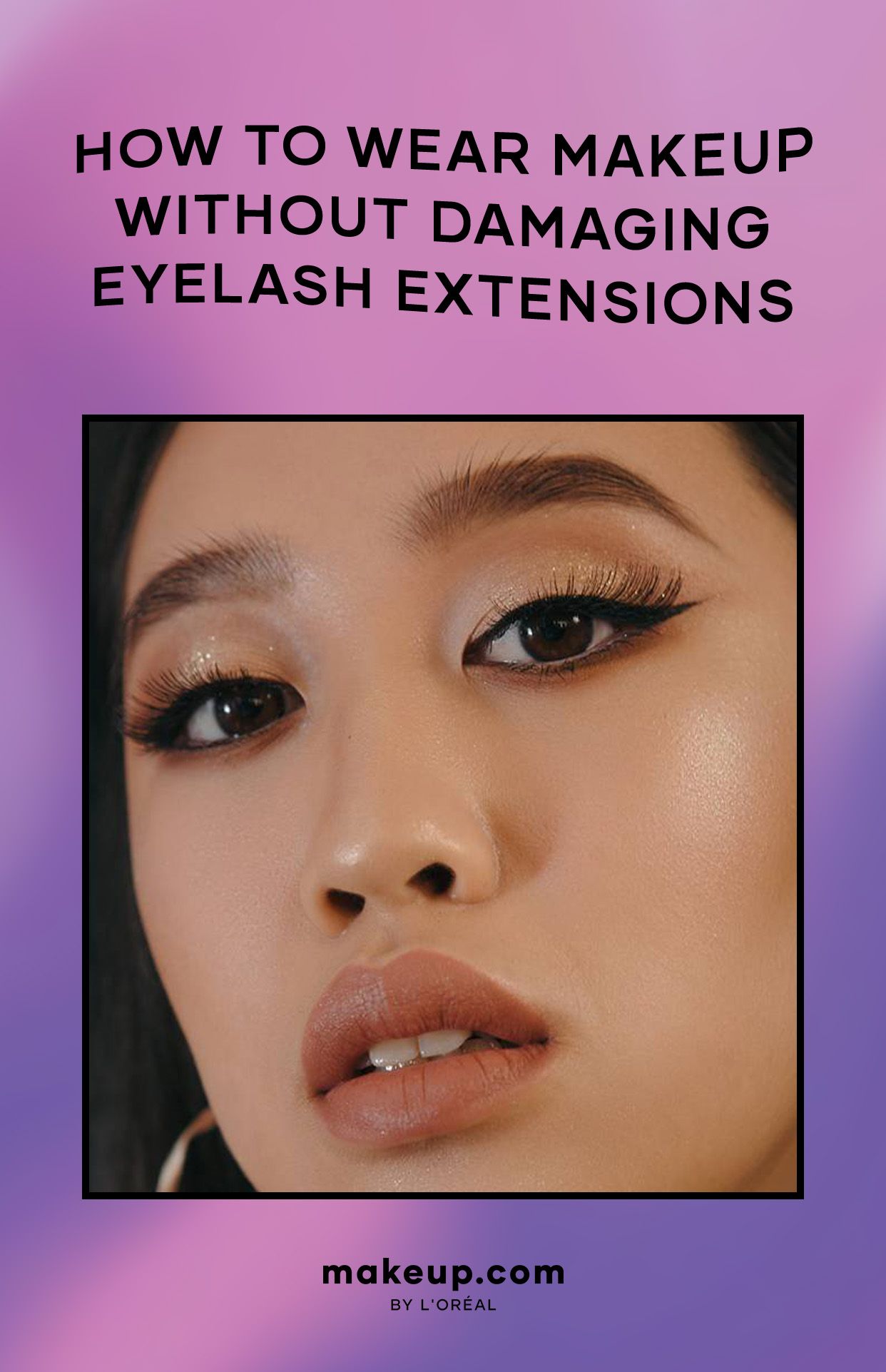 How To Wear Makeup Without Damaging Eyelash Extensions How To Do Winged how-to-wear-makeup-without-damaging-eyelash-extensions-how-to-do-winged