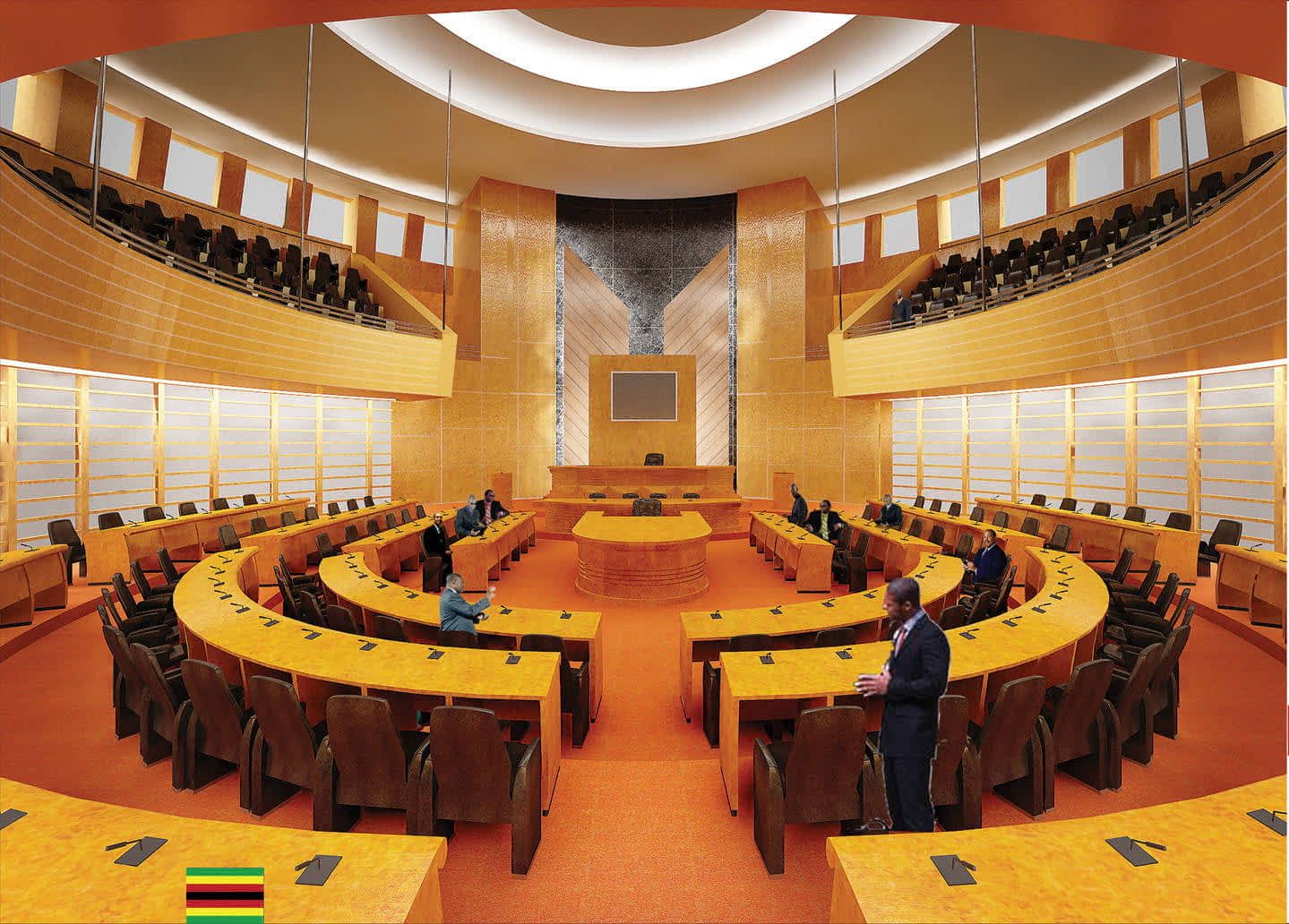 Architectural Design of Parliament of Zimbabwe