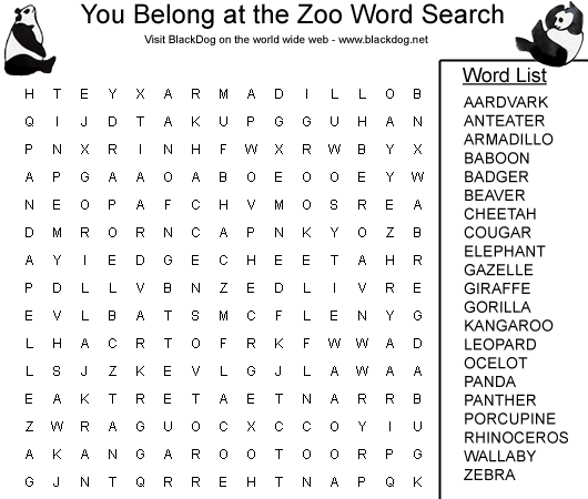 Totally free Printable Animal Term Lookups for Little ones Effort Stuffs photograph regarding Animal Word Searches Printable identified as Totally free Printable Animal Term Lookups for Youngsters Energy Stuffs