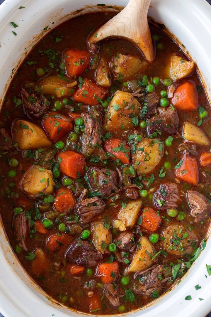 Slow Cooker Beef Stew - Cooking Classy Slow Cooker Beef Stew - Cooking Classy