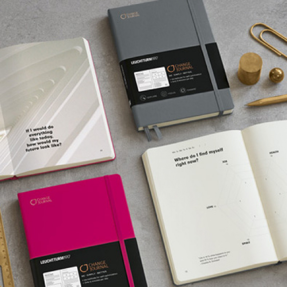 Change Journal Carnet Anglais Leuchtturm1917 Principe De Pareto Logo Couleur Change Change Journal Carnet Anglais Leuchtturm1917 Principe De Pareto Logo Couleur Change