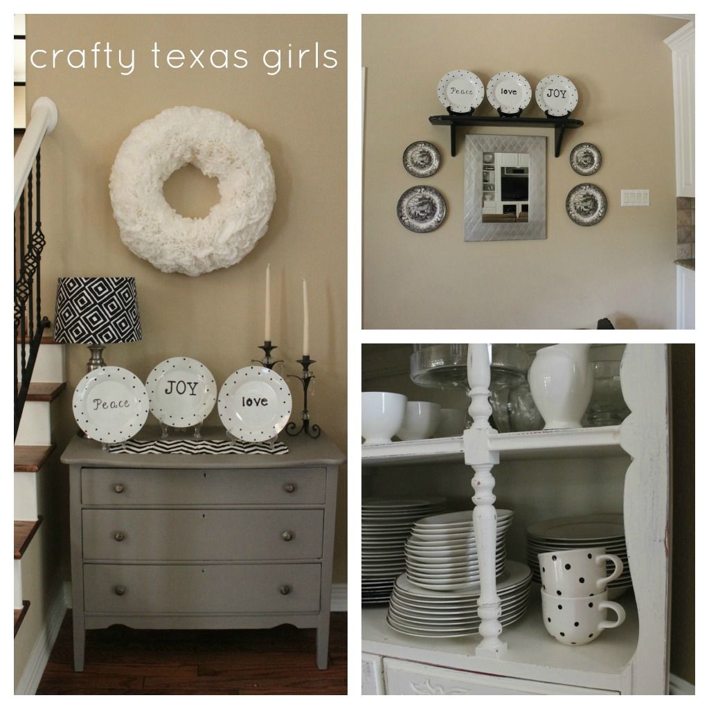Cowgirl Up! Christmas in July...Sharpie Plates #sharpieplates