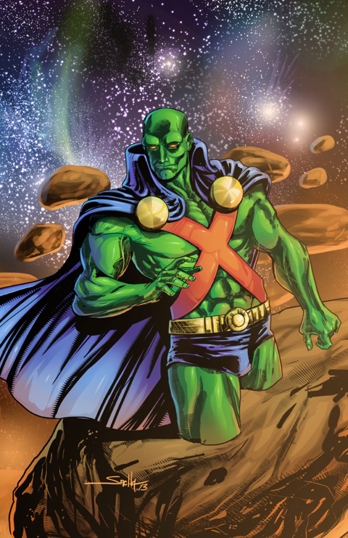 J'onn J'onzz The Martian Manhunter by SachaLefebvre on @DeviantArt ...