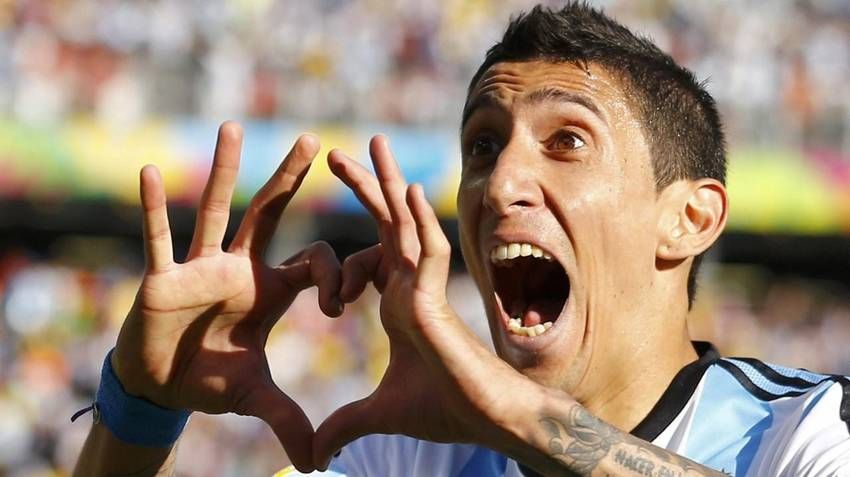 Clarin Com Di Maria Argentina Angel Di Maria Lionel Messi