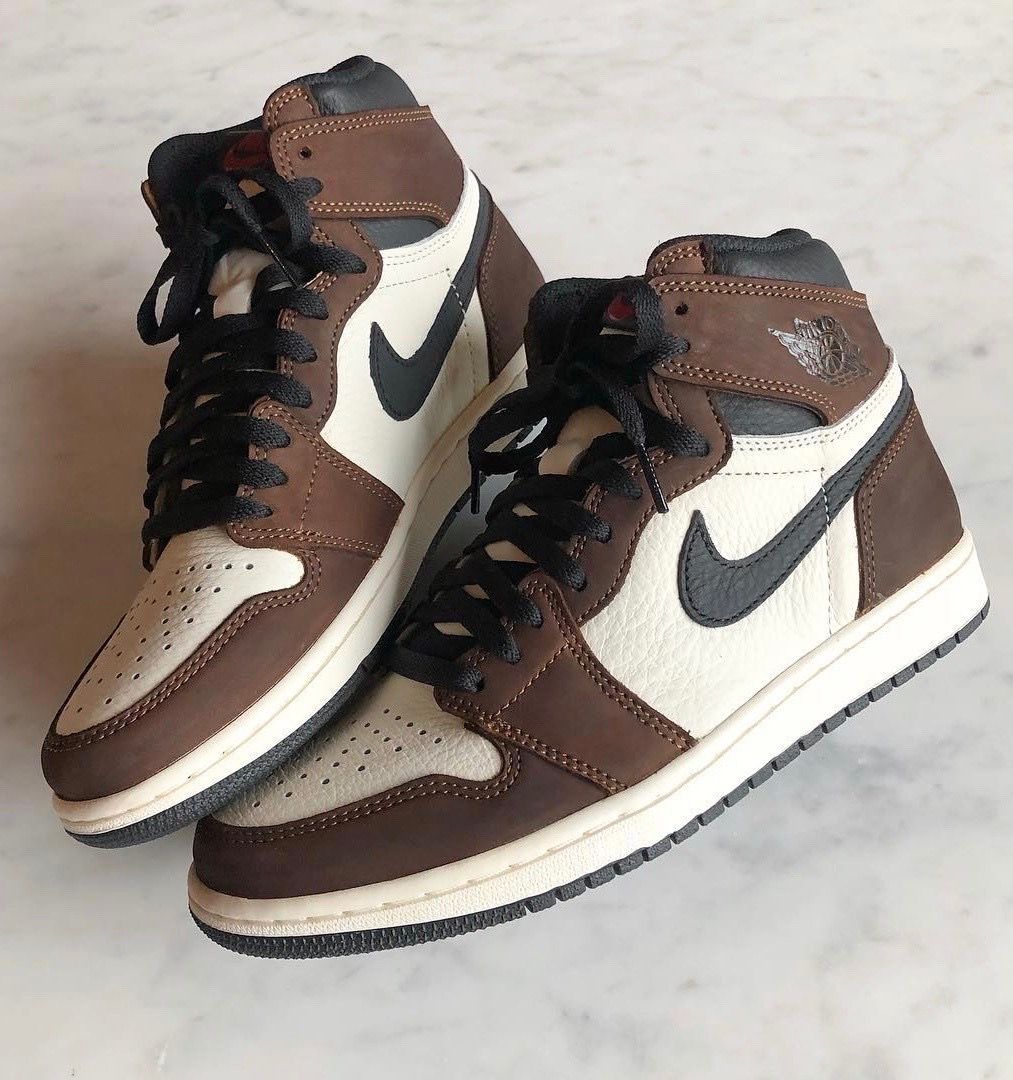 brown jordans nike