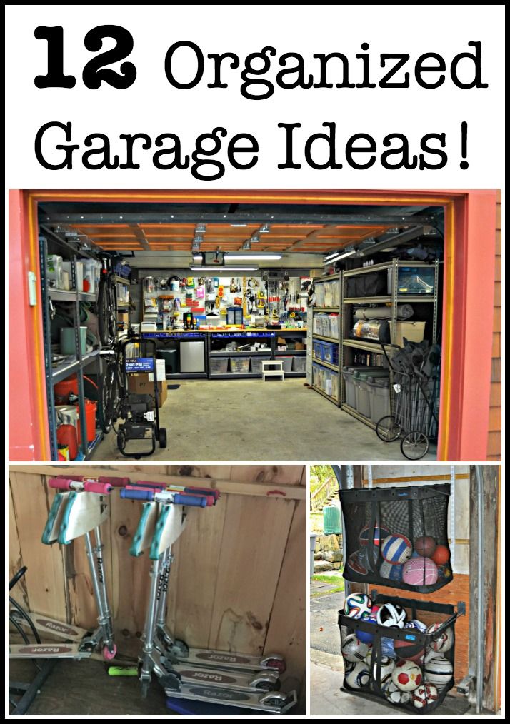 12 Organized Garage Ideas Organizing Organization It Would Be Great If Our Garages Were Organized Functional And Pretty Right Here Are 12 Garage Ideas To Help You Achieve