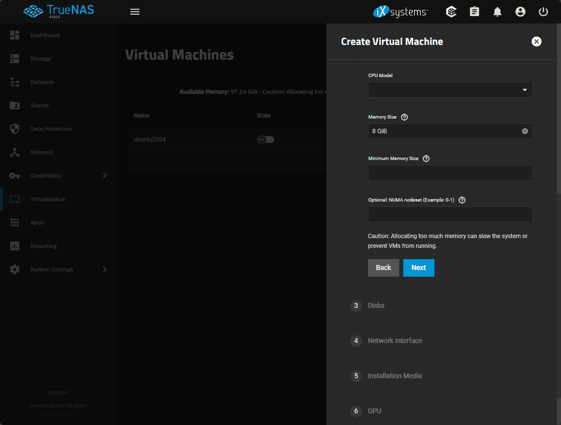 TrueNAS Virtual Machine Configuration: Step-by-Step Tips