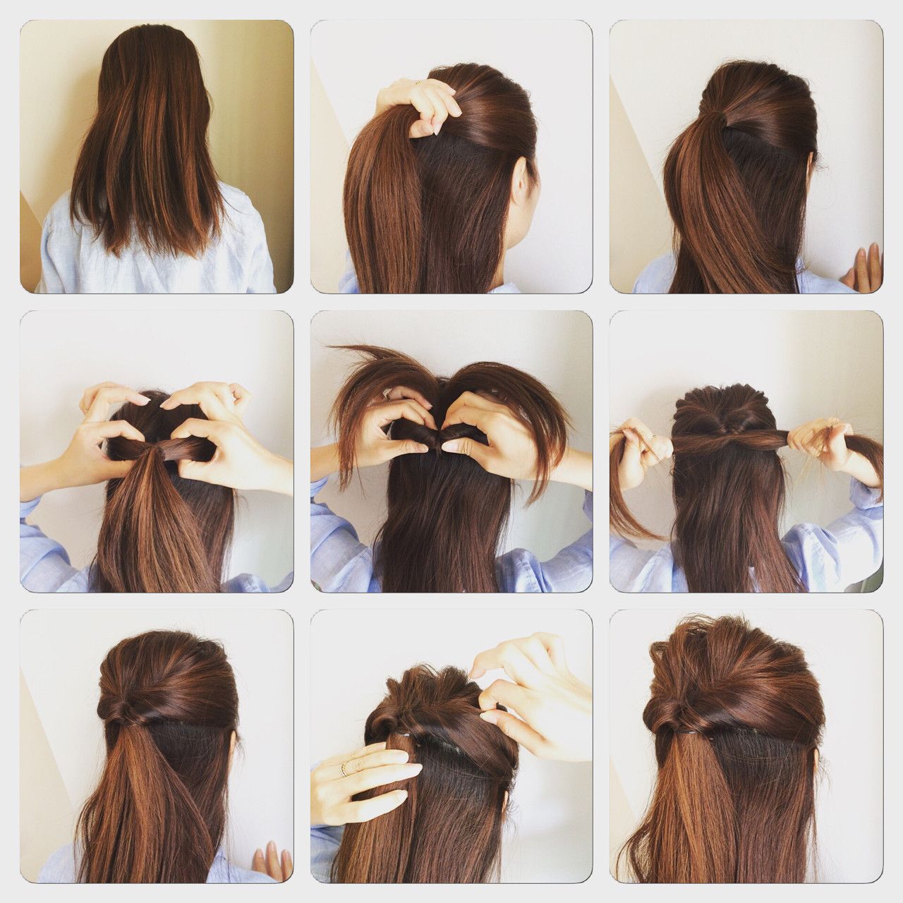 5 Quick Hair Style Tutorials For Party Season Quick Hairstyles Straight Hairstyles Work Hairstyles