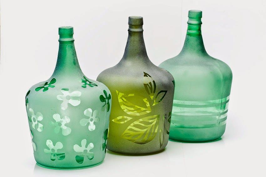 Decorar Su Propio botellas de brillo o botella arte con arena