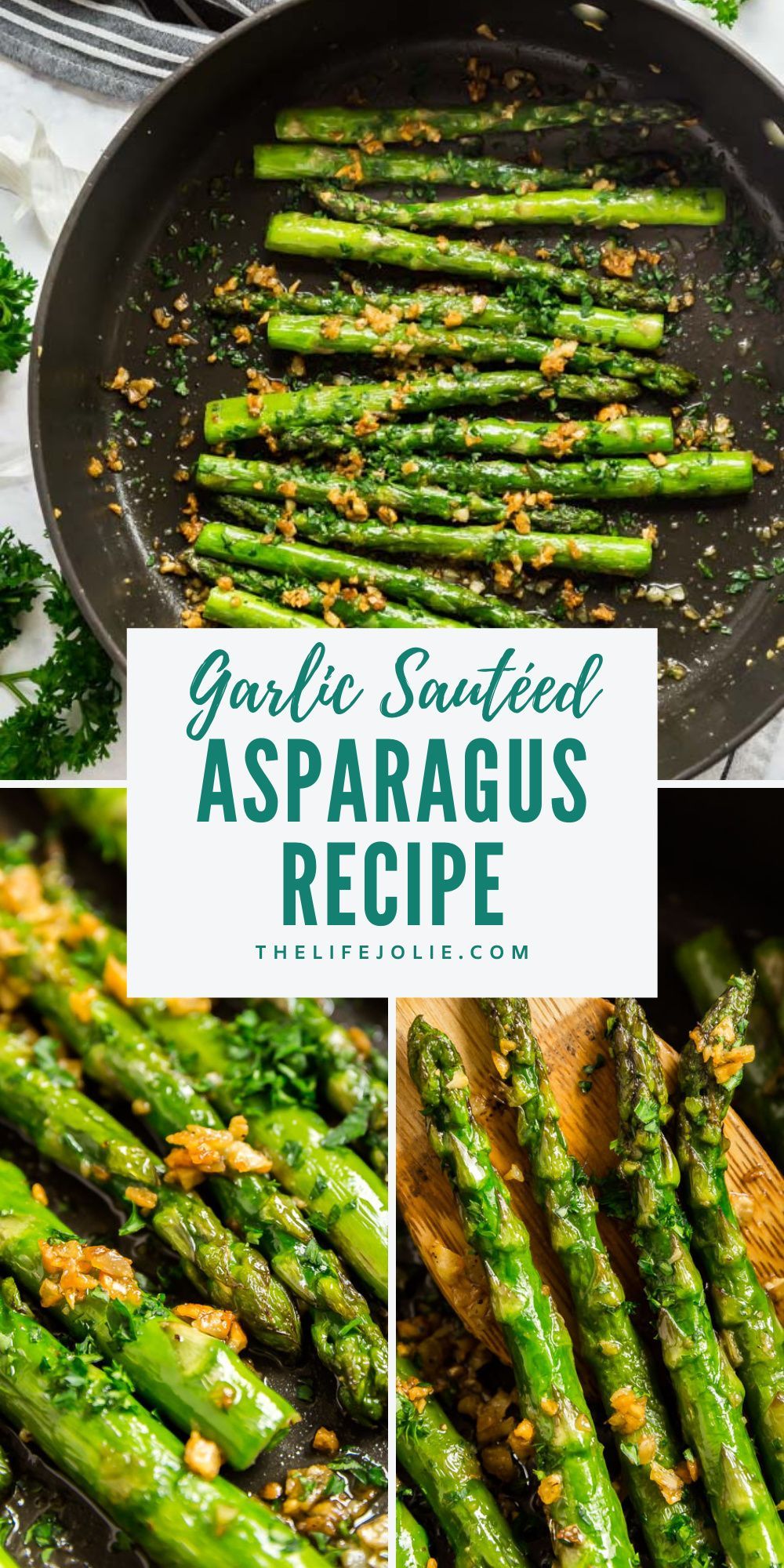 Asparagus Garlic Recipes, Asparagus Side Dish, Ways To Cook Asparagus, Saute Asparagus, Baked Asparagus, Cooking Asparagus On Stove, Asparagus Recipe Stove, Asparagus Skillet, Asparagus