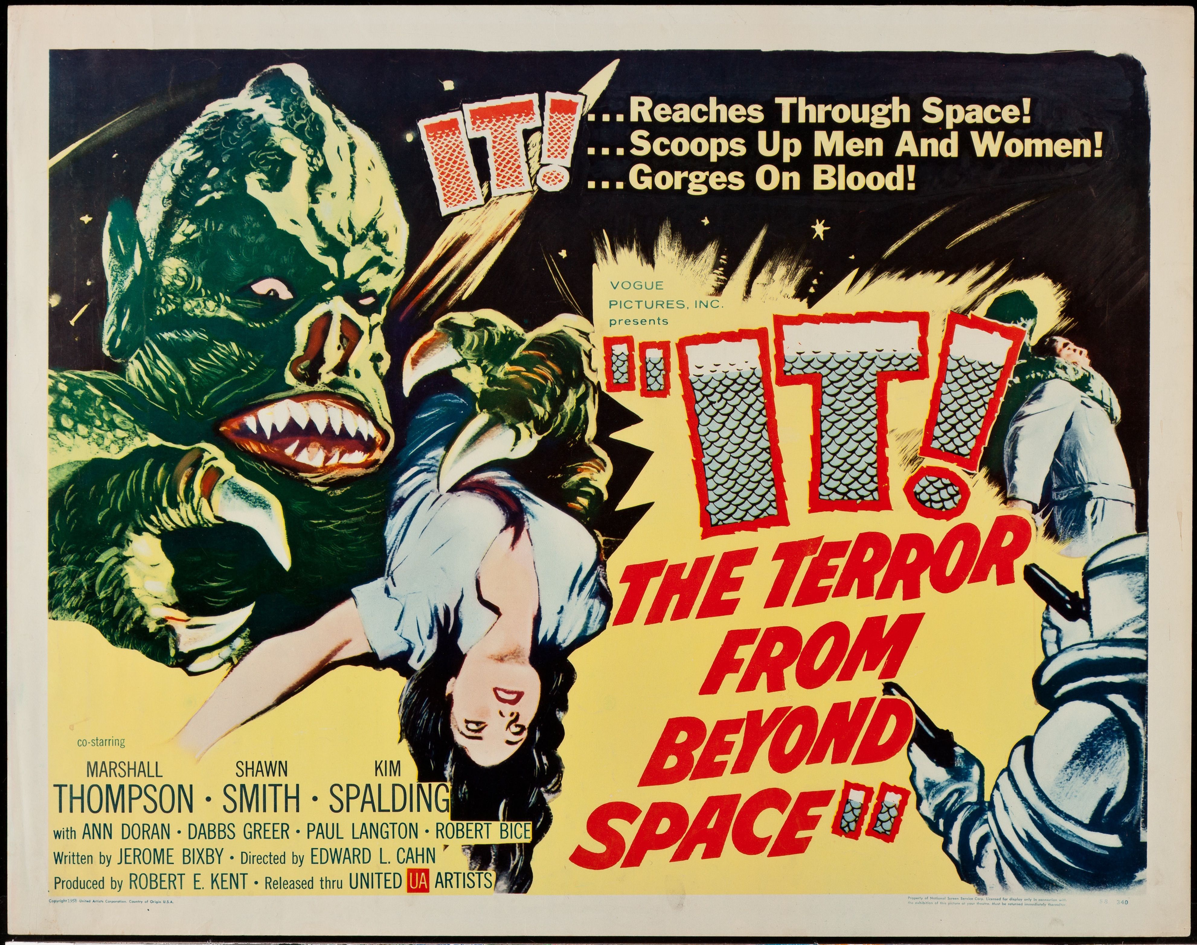 Cast Of It The Terror From Beyond Space 'IT, THE TERROR FROM BEYOND SPACE' (1958). During the last few months I