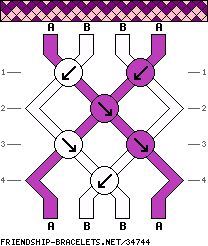 Freundschaftsarmbandmuster #friendshipbracelets